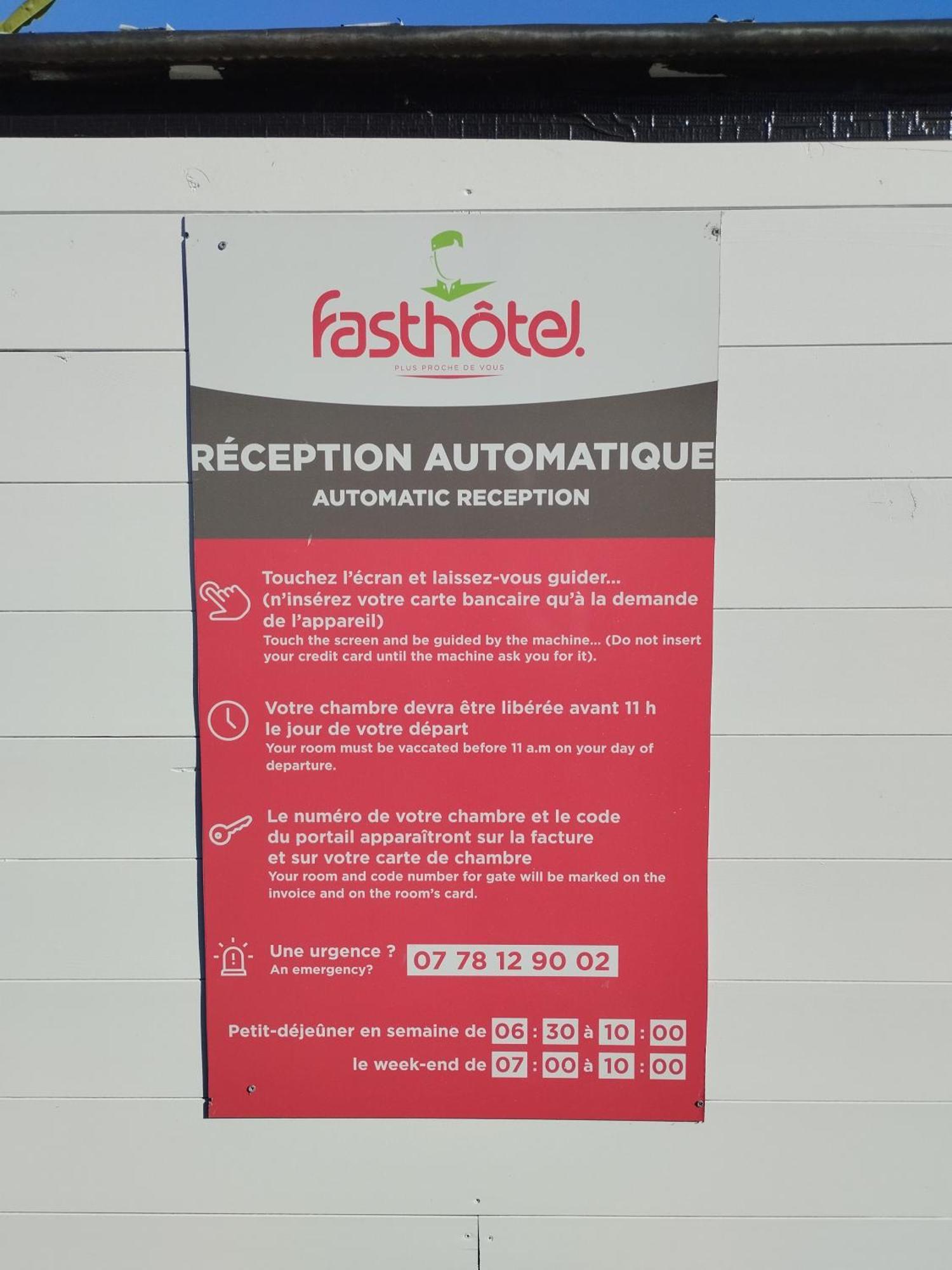 Fasthotel Clermont-Ferrand Gerzat Eksteriør billede